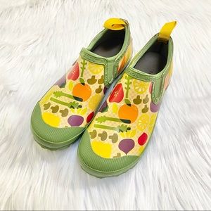 Bogs *Retired Print* Vegetable Garden -  Short Rubber Shoes